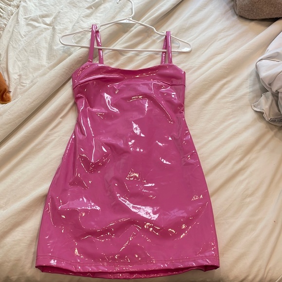 Superdown pink kylee mini dress (revolve) - Picture 2 of 4